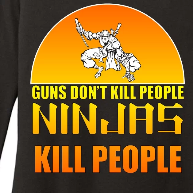 Guns Don't Kill People Grandmas With handsome Grandsons Do Womens CVC Long Sleeve Shirt