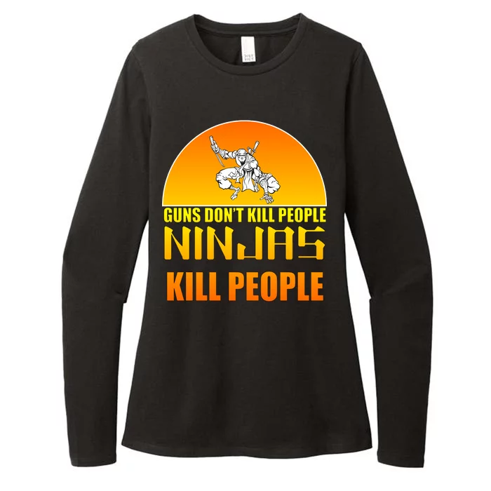 Guns Don't Kill People Grandmas With handsome Grandsons Do Womens CVC Long Sleeve Shirt