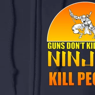 Guns Don't Kill People Grandmas With handsome Grandsons Do Full Zip Hoodie