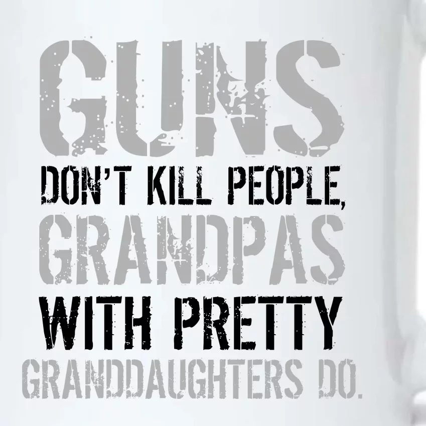 Guns Don't Kill People Grandpas Do Black Color Changing Mug