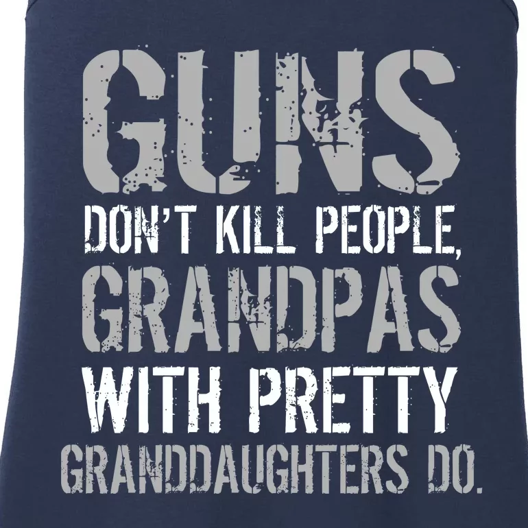 Guns Don't Kill People Grandpas Do Ladies Essential Tank