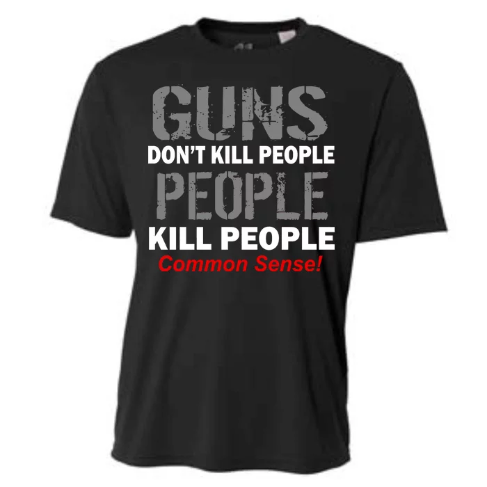 Guns Don't Kill People Kill People Cooling Performance Crew T-Shirt