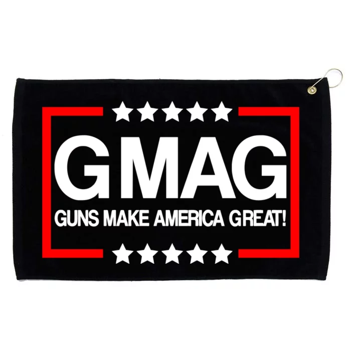 Guns Make America Great Grommeted Golf Towel