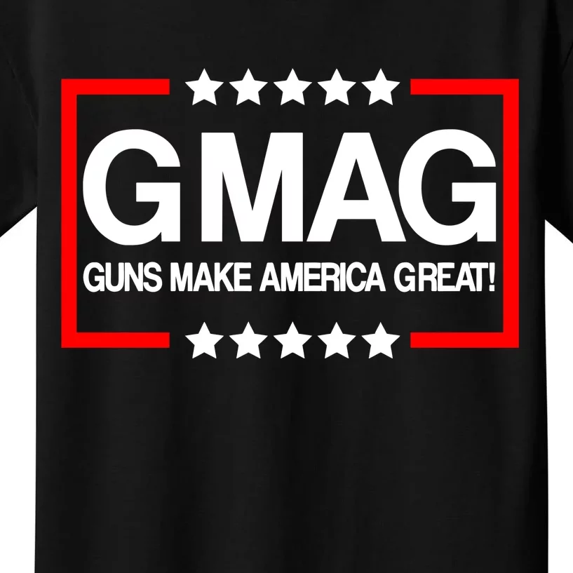 Guns Make America Great Kids T-Shirt