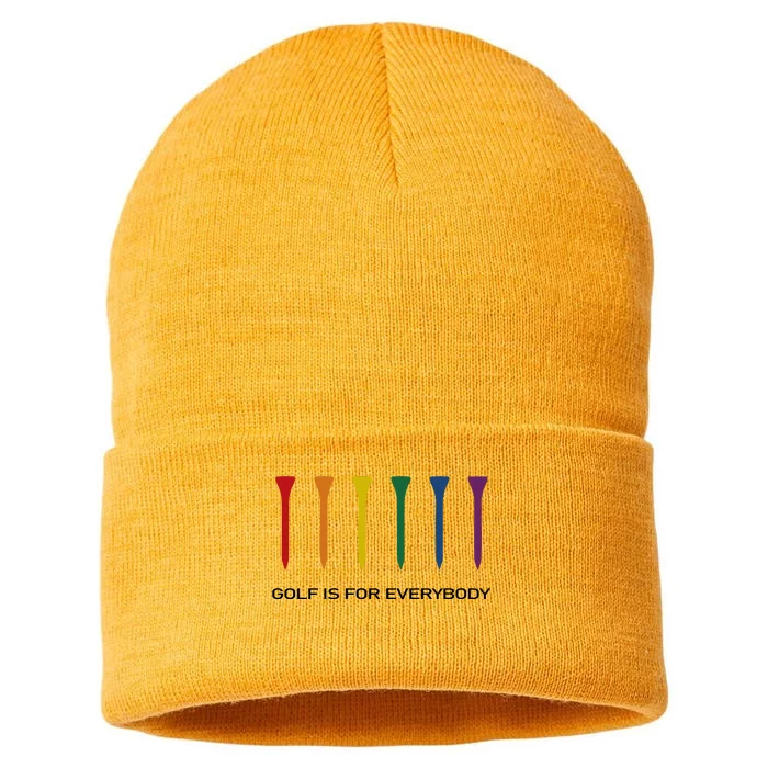 Ground Under Repair Golf Is For Everybody Sustainable Knit Beanie