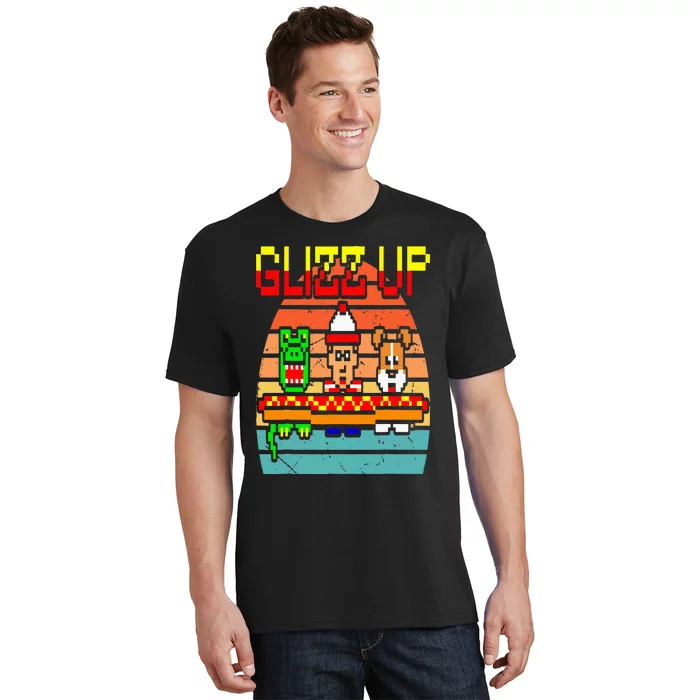 Glizz Up Retro Design T-Shirt