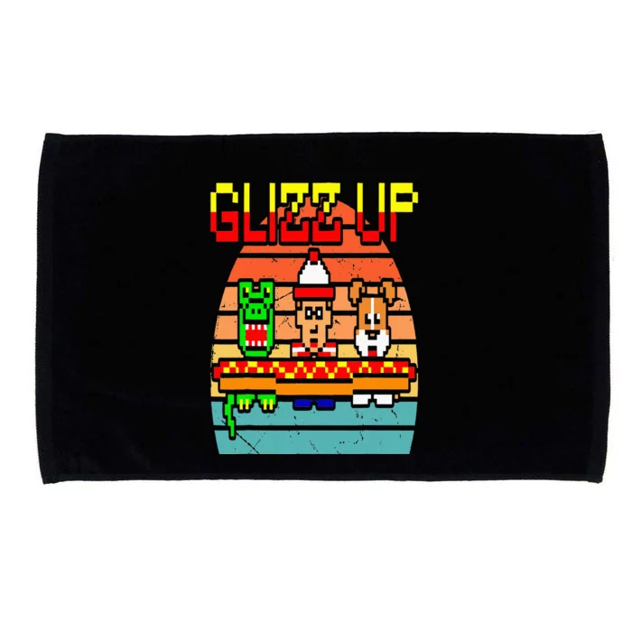 Glizz Up Retro Design Microfiber Hand Towel