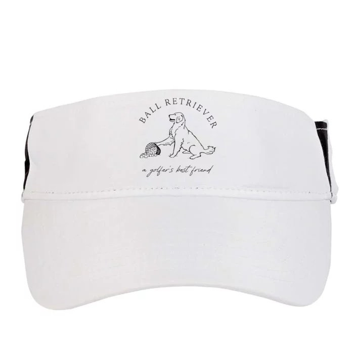 Ground Under Repair Ball Retriever Adult Drive Performance Visor