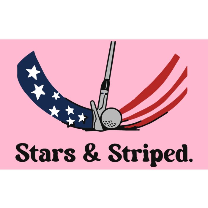 Ground Under Repair Stars Striped Bumper Sticker