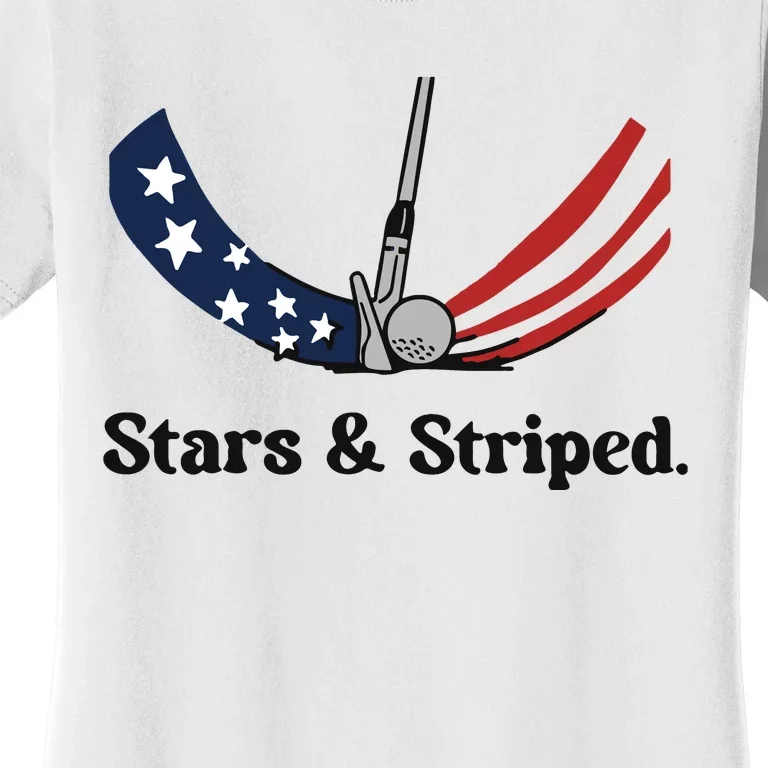 Ground Under Repair Stars Striped Women's T-Shirt