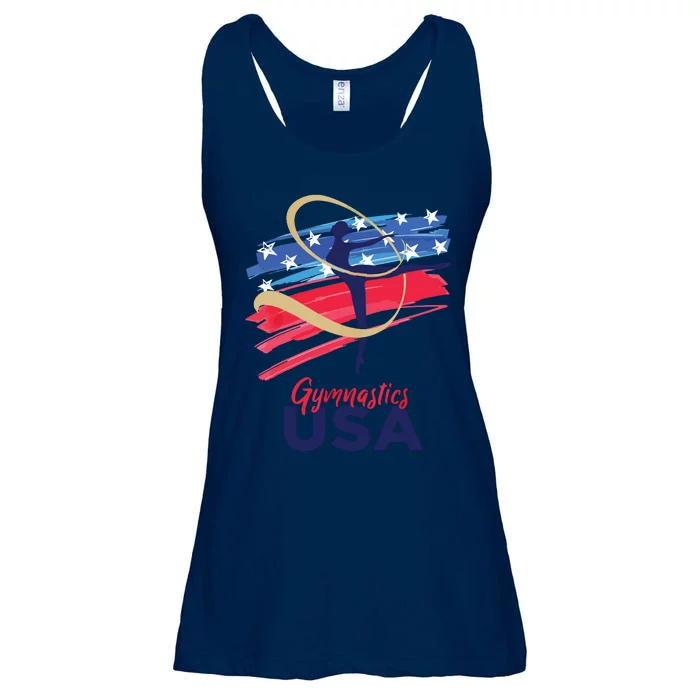 Gymnastics USA Support Team Ladies Essential Flowy Tank