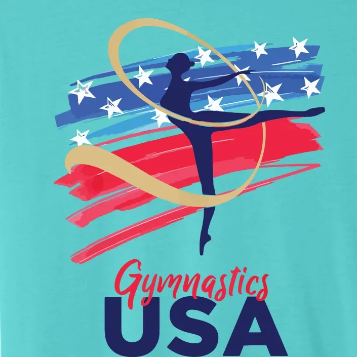 Gymnastics USA Support Team ChromaSoft Performance T-Shirt