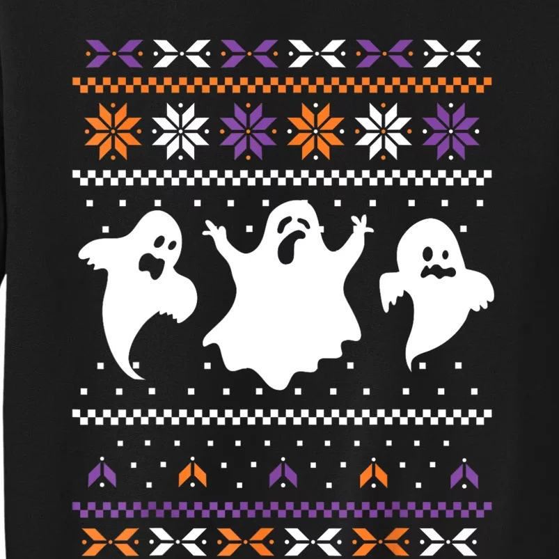 Ghost Ugly Sweater Halloween Christmas Sweater Sweatshirt