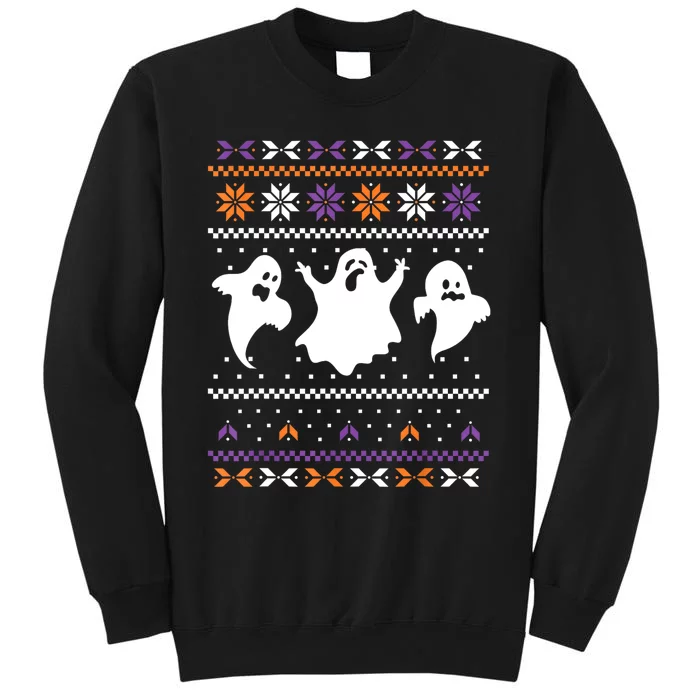 Ghost Ugly Sweater Halloween Christmas Sweater Sweatshirt