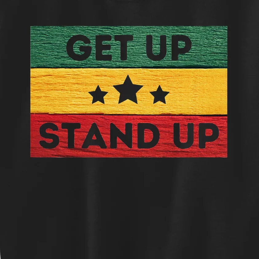 Get Up Stand Up Reggae Kids Sweatshirt