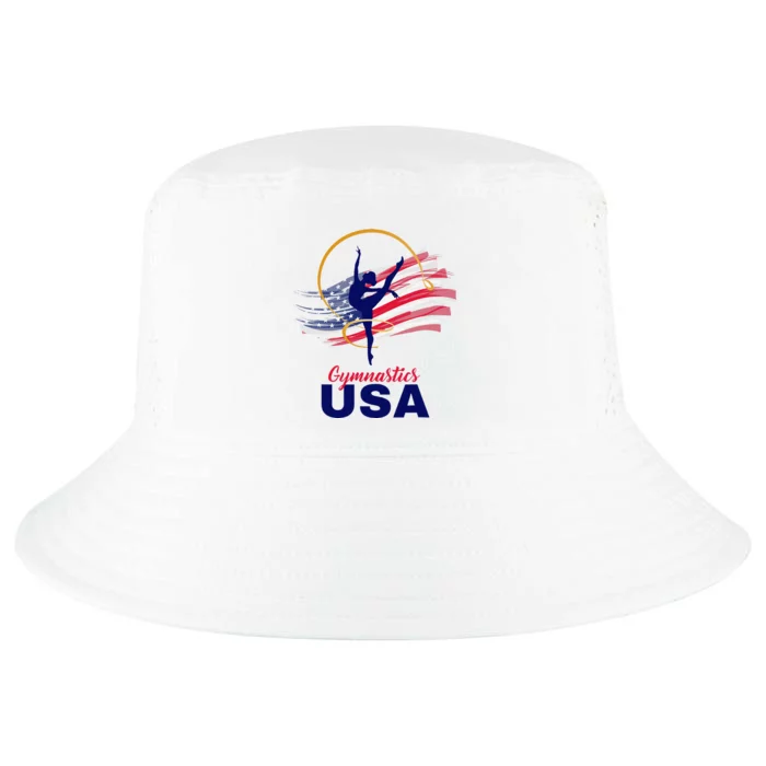 Gymnastics Usa Support Cool Comfort Performance Bucket Hat