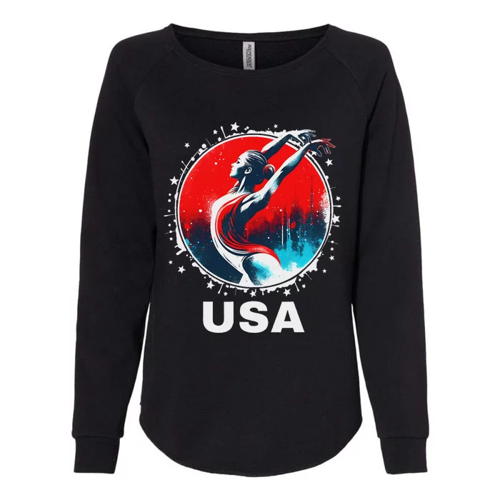 Gymnastics United States Gymnastics Team Apparel Gymnastics Womens California Wash Sweatshirt