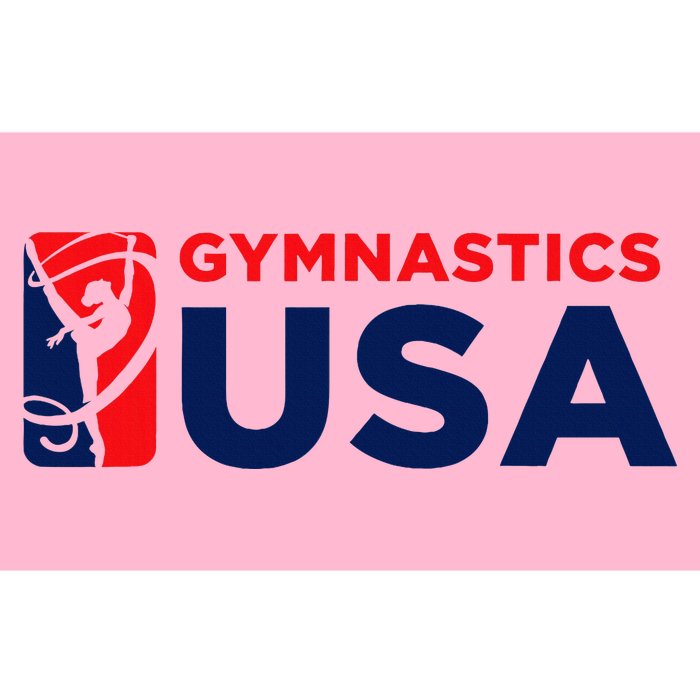 Gymnastics Usa Support The T.E.A.M. U.S.A Flag Bumper Sticker