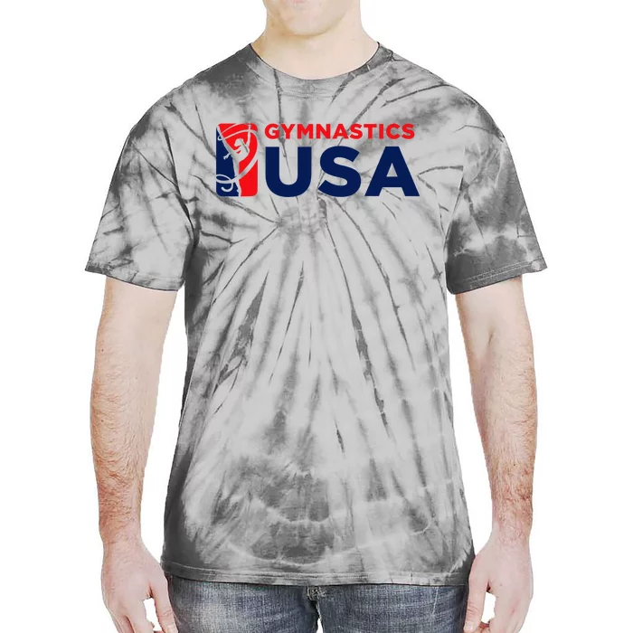 Gymnastics Usa Support The T.E.A.M. U.S.A Flag Tie-Dye T-Shirt