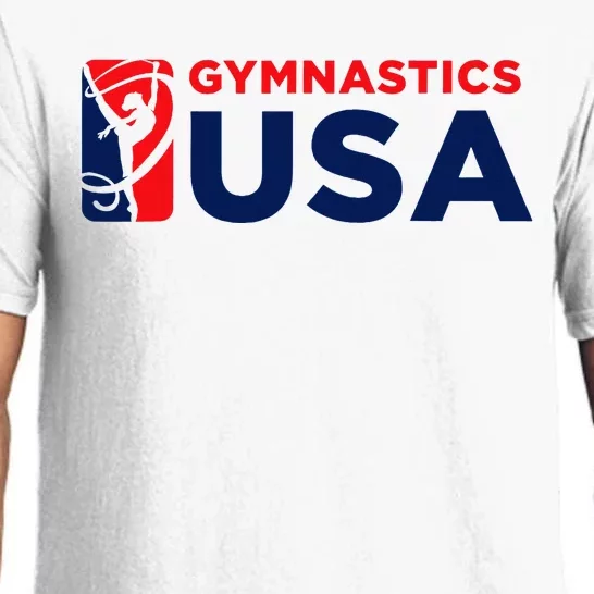 Gymnastics Usa Support The T.E.A.M. U.S.A Flag Pajama Set