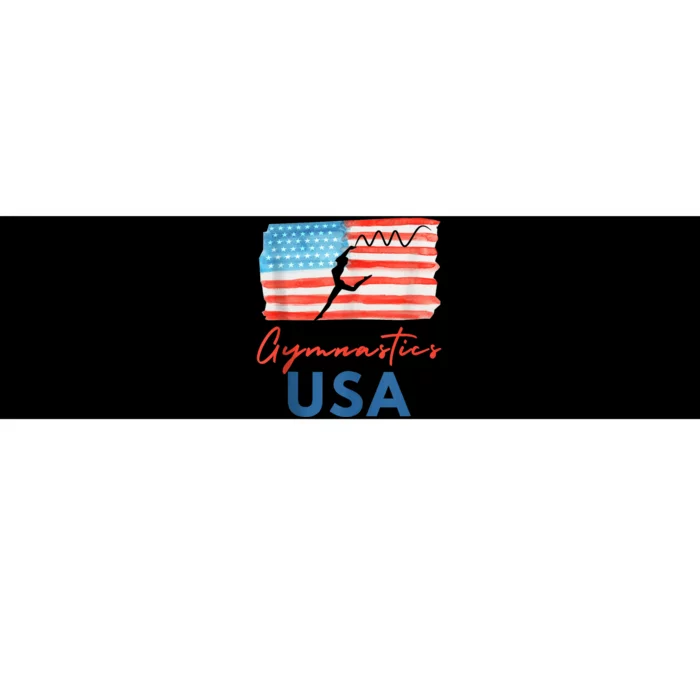 Gymnastics Usa Support The Team Costumes Usa Flag Gymnastics Bumper Sticker