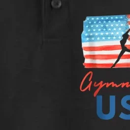 Gymnastics Usa Support The Team Costumes Usa Flag Gymnastics Dry Zone Grid Performance Polo