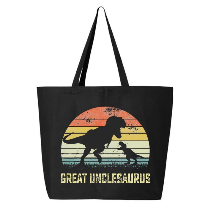 Great Unclesaurus T Rex Dinosaur Great Uncle Saurus 25L Jumbo Tote