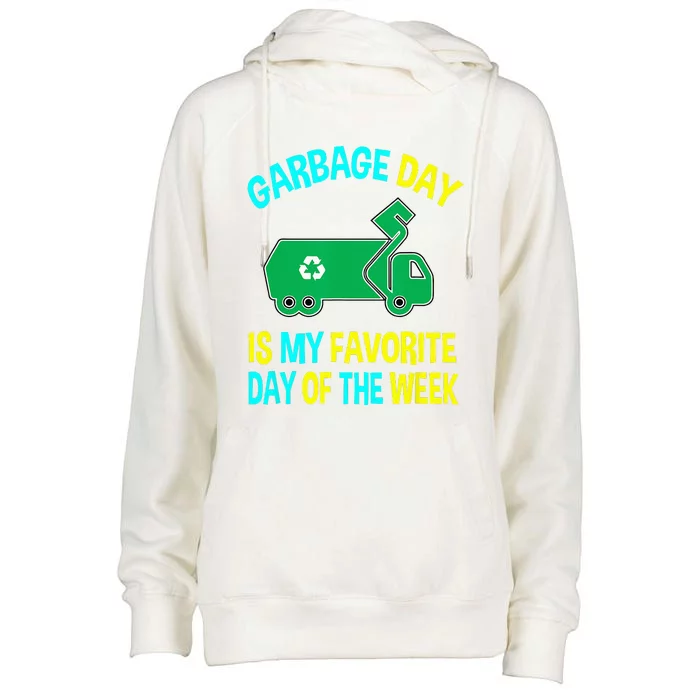 Garbage Uniform Trash Kids Garbage Man Costume Truck Womens Funnel Neck Pullover Hood