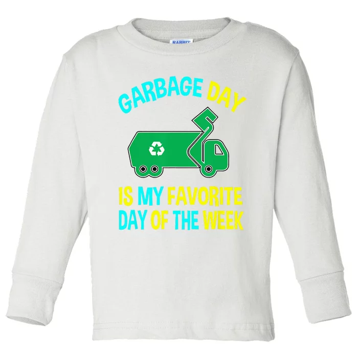 Garbage Uniform Trash Kids Garbage Man Costume Truck Toddler Long Sleeve Shirt