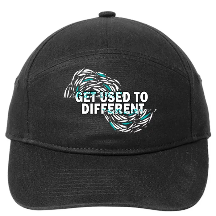 Get Used To Different Chosen 7-Panel Snapback Hat