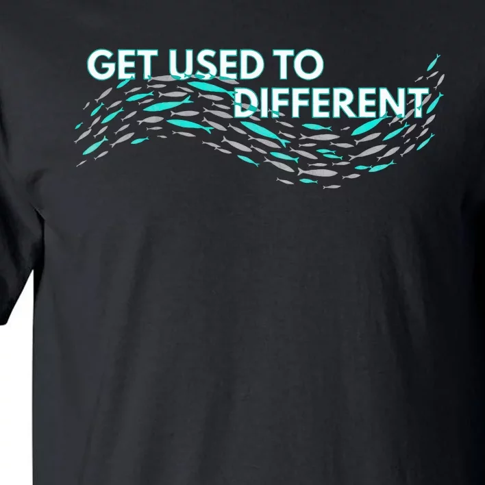 Get Used To Different X Chosen X Fish Against The Current Tall T-Shirt