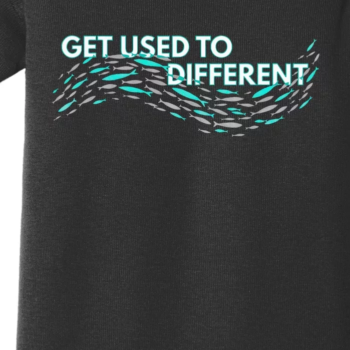 Get Used To Different X Chosen X Fish Against The Current Baby Bodysuit