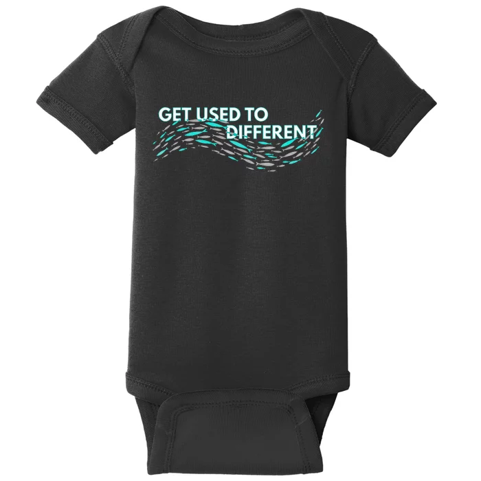 Get Used To Different X Chosen X Fish Against The Current Baby Bodysuit