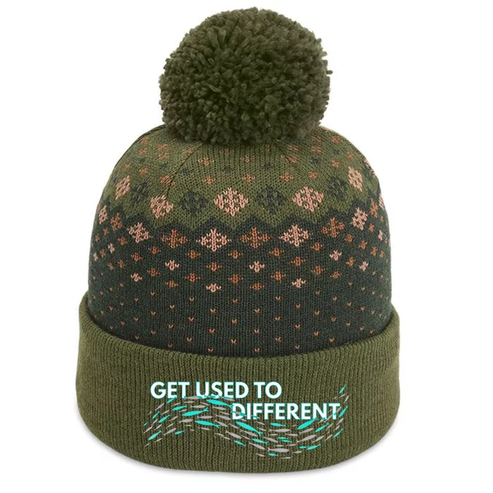 Get Used To Different X Chosen X Fish Against The Current The Baniff Cuffed Pom Beanie