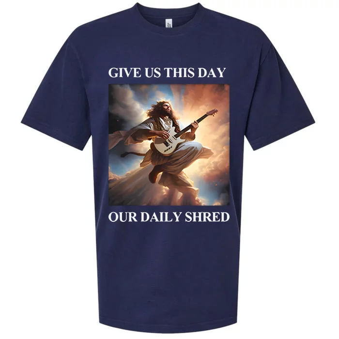 Give Us This Day Our Daily Shred Sueded Cloud Jersey T-Shirt