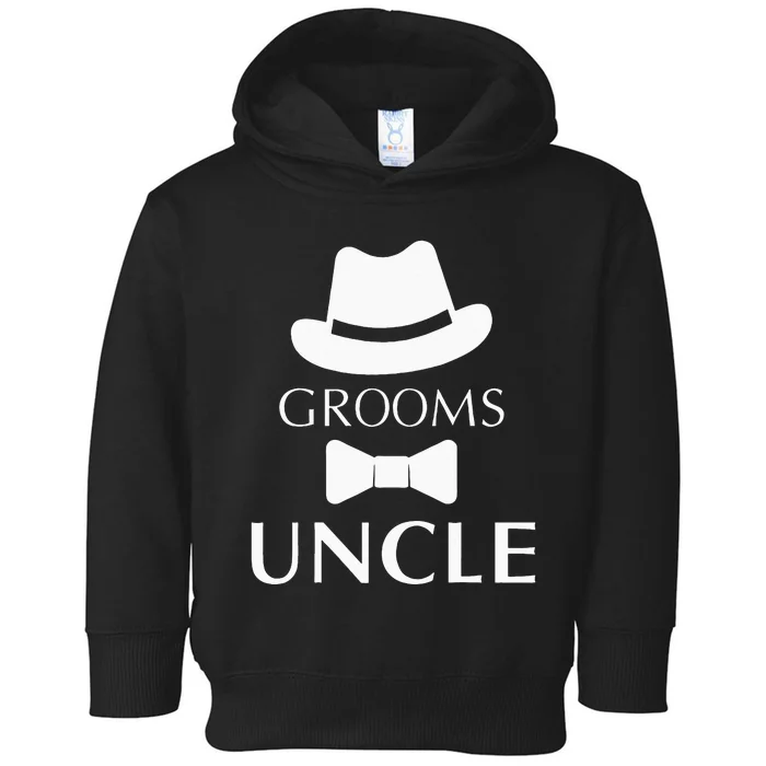 Groom's Uncle Uncle Of The Groom Wedding Toddler Hoodie