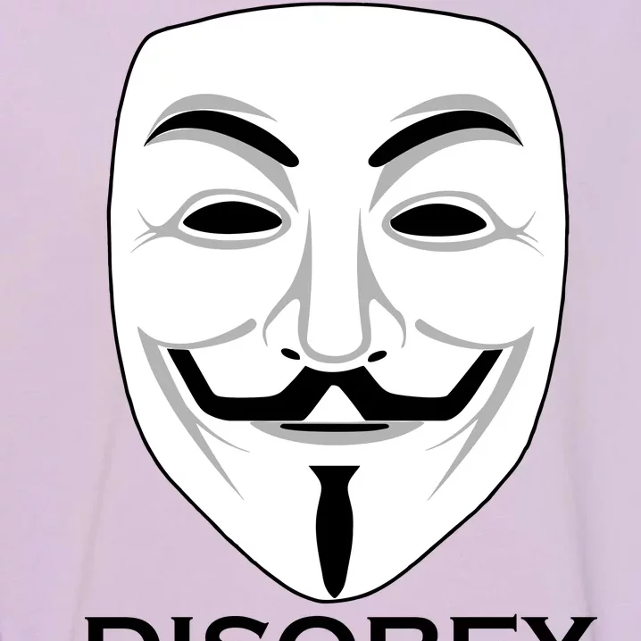 Guy Fawkes Mask Disobey Garment-Dyed Sweatshirt