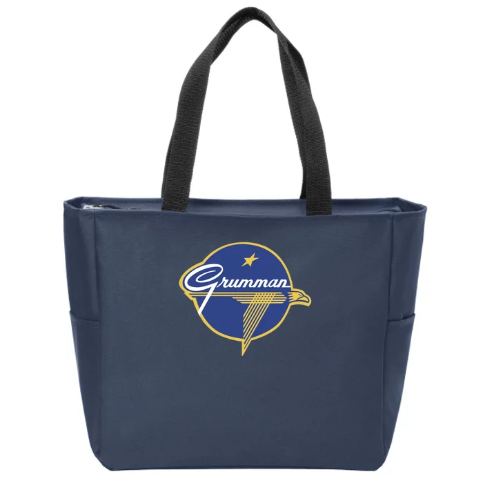 Grumman Vintage Aircraft Usa Zip Tote Bag