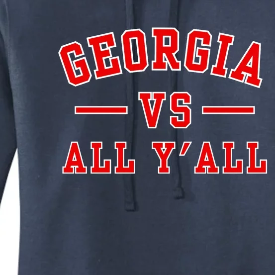 Georgia Vs All YAll Women's Pullover Hoodie