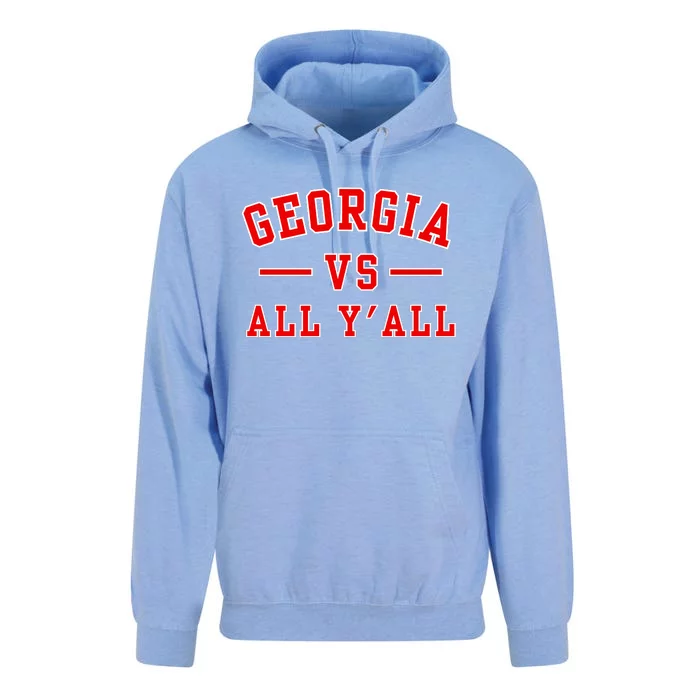 Georgia Vs All YAll Unisex Surf Hoodie