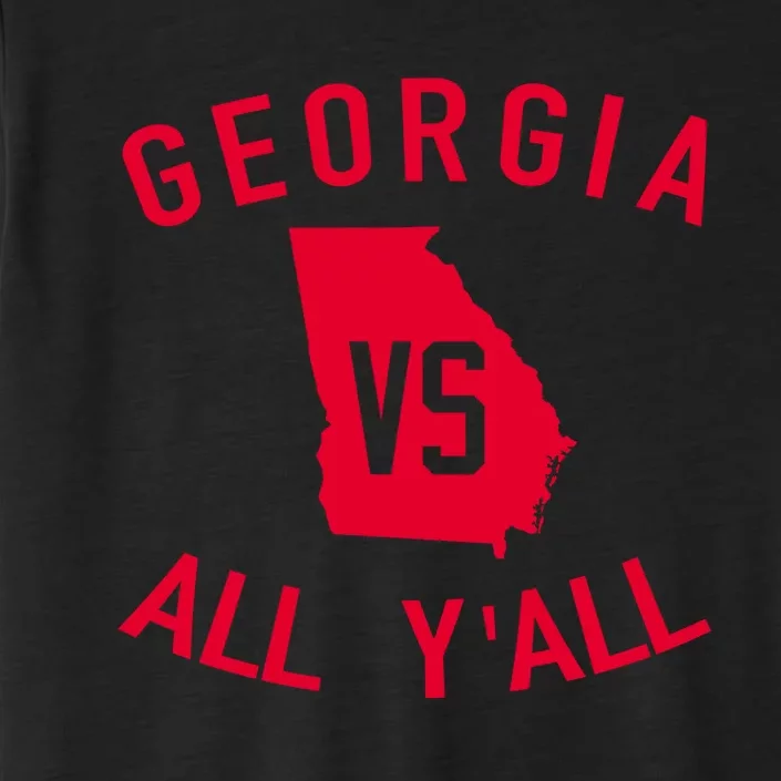 Georgia Vs All Y'all Funny Georgia ChromaSoft Performance T-Shirt