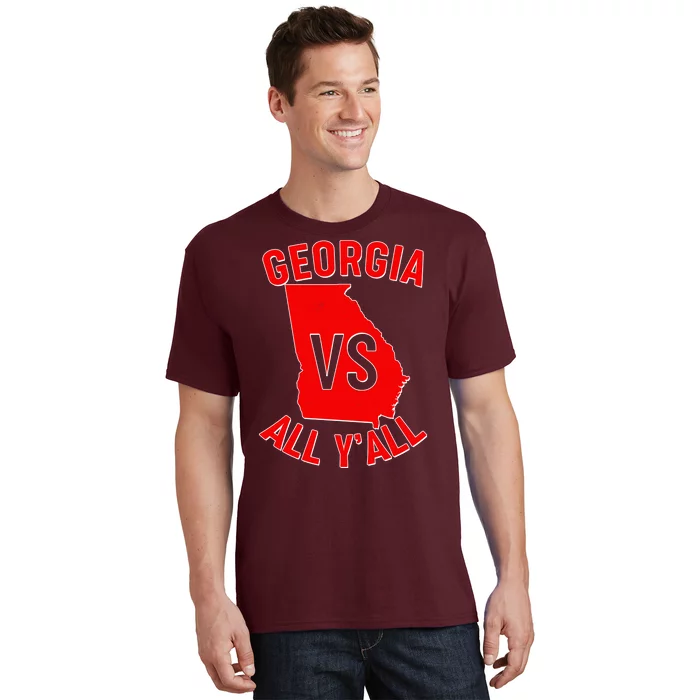 Georgia VS All Yall Football Fan T-Shirt