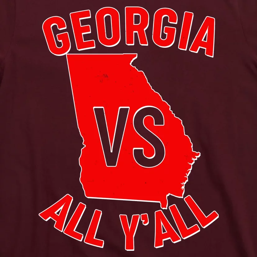 Georgia VS All Yall Football Fan T-Shirt