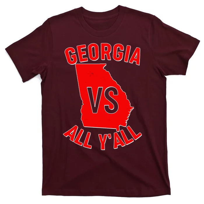 Georgia VS All Yall Football Fan T-Shirt