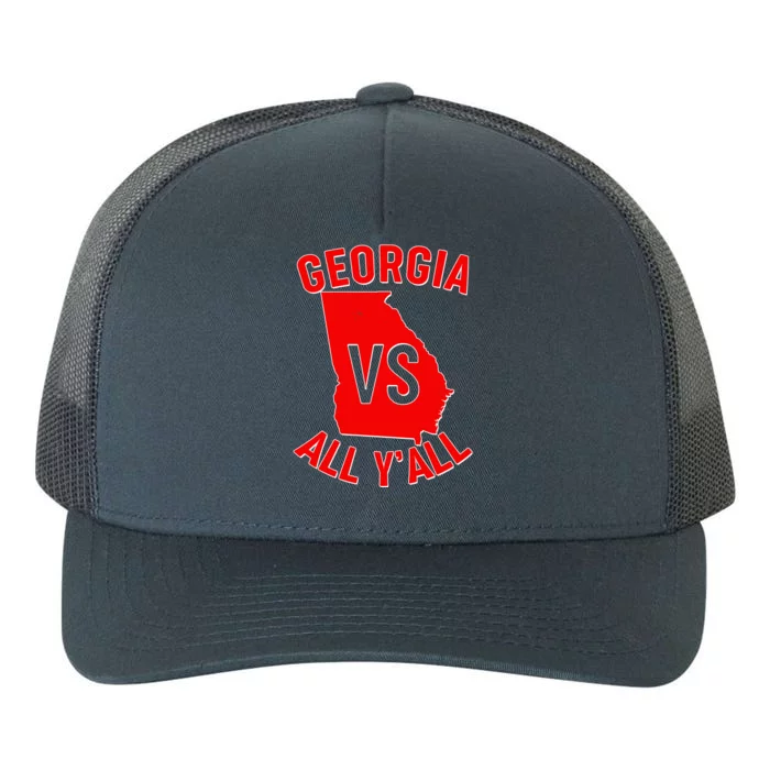 Georgia VS All Yall Football Fan Yupoong Adult 5-Panel Trucker Hat