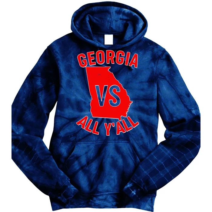 Georgia VS All Yall Football Fan Tie Dye Hoodie