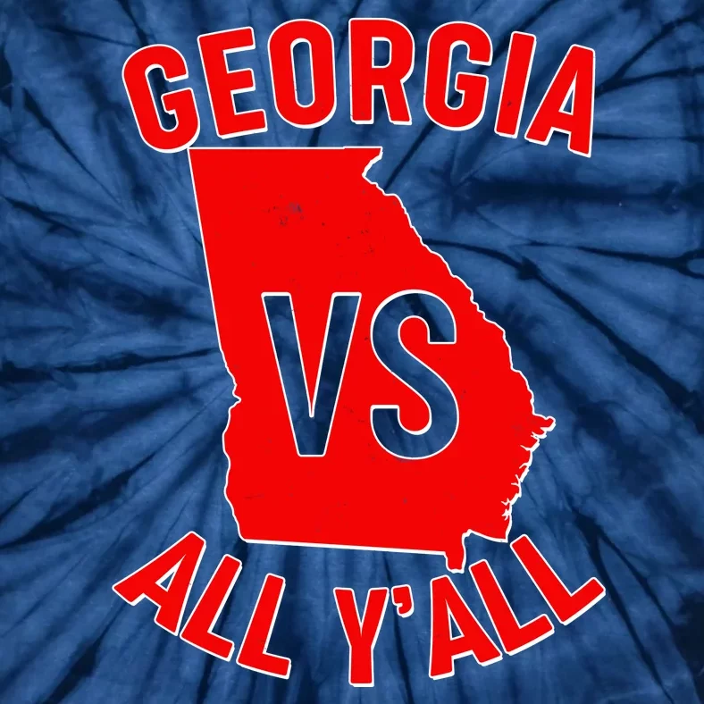 Georgia VS All Yall Football Fan Tie-Dye T-Shirt