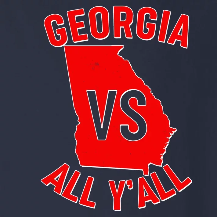 Georgia VS All Yall Football Fan Toddler Long Sleeve Shirt