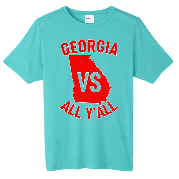 Georgia VS All Yall Football Fan ChromaSoft Performance T-Shirt