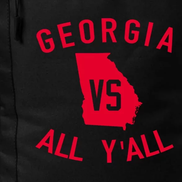 Georgia Vs All Y'all Funny Georgia Daily Commute Backpack